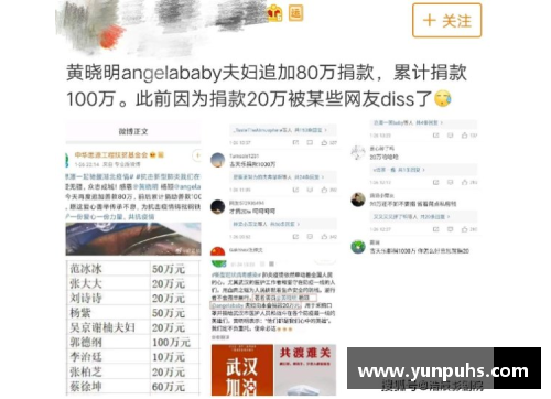 体育明星为涿州捐款数额揭晓 引发广泛关注和讨论